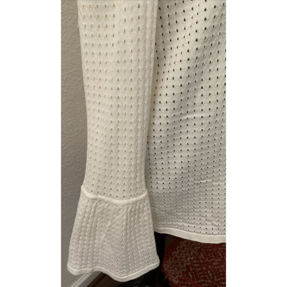 Lane Bryant Open Cardigan Sweater Plus 18 20 Cold Shoulder Bell Sleeves - Picture 6 of 10